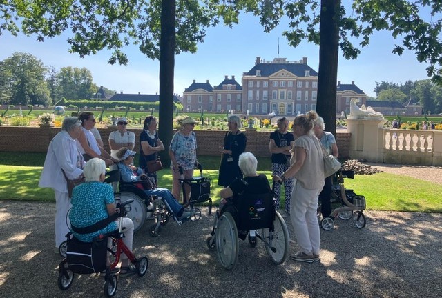 Foto: Gezellige afsluiting van zomeractiviteiten van Vier het Leven, regio Veluwe
