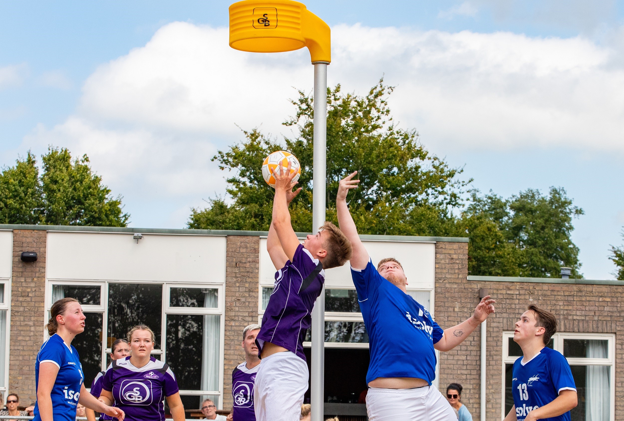 Foto: Oefenwedstrijden Korfbal Seizoen 2024 van Start bij Regio’72