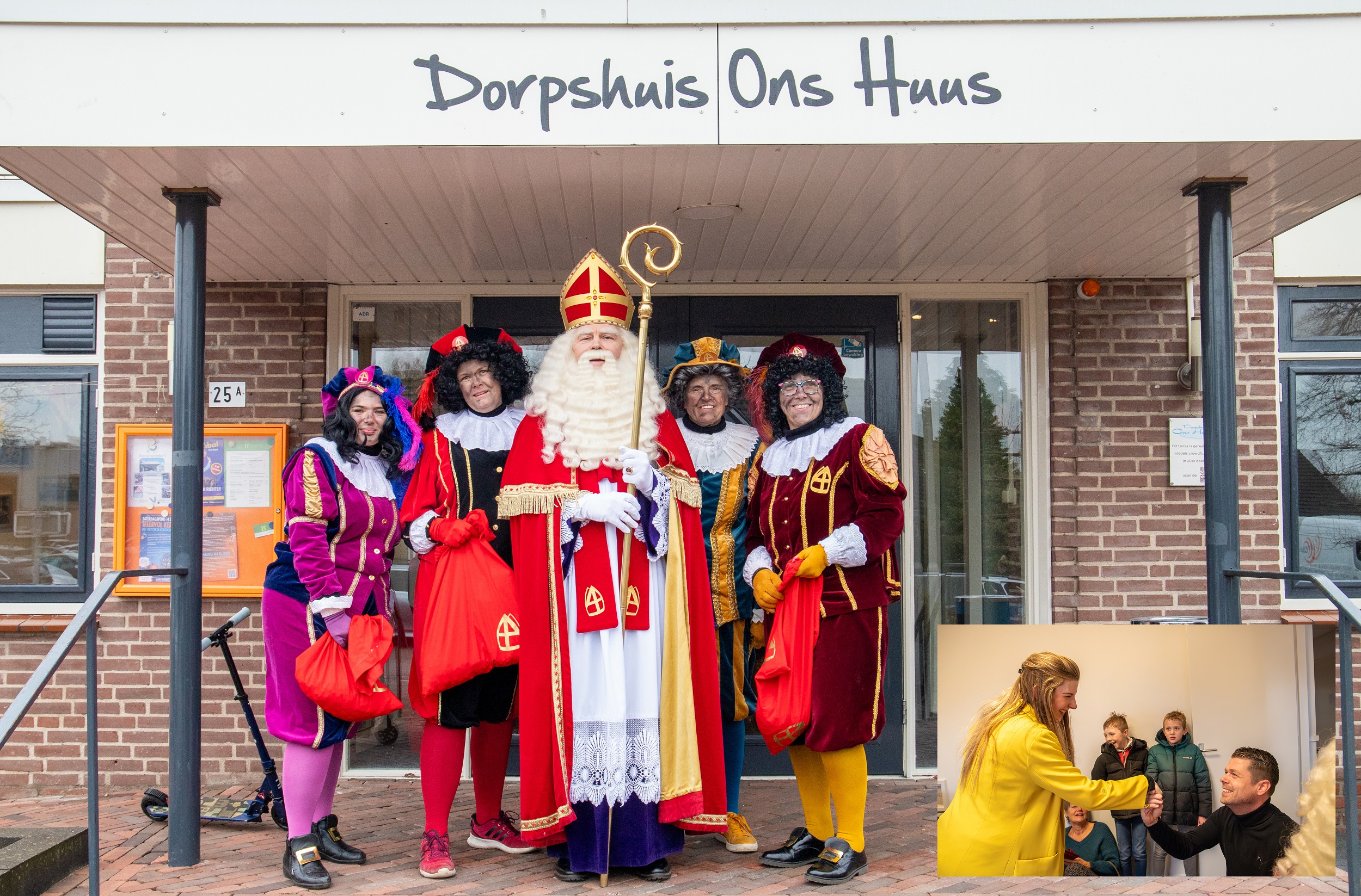 Foto: Vrolijk Sinterklaasfeest in Ons Huus: Verrassing en Plezier voor Jong en Oud!