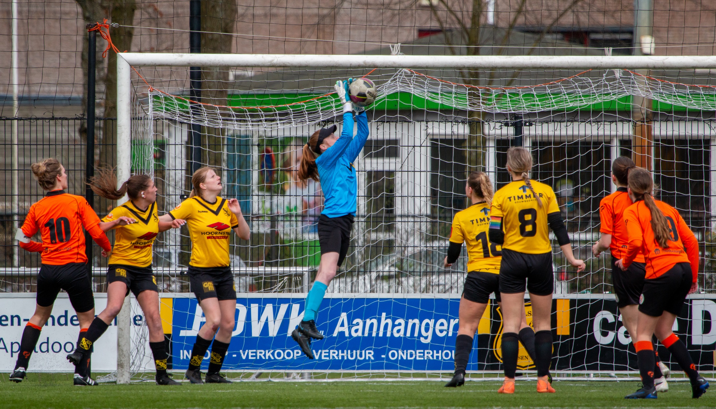 Foto: Spanning Tot Het Eind Voor VIOS Vrouwen 1 in Nieuwegein