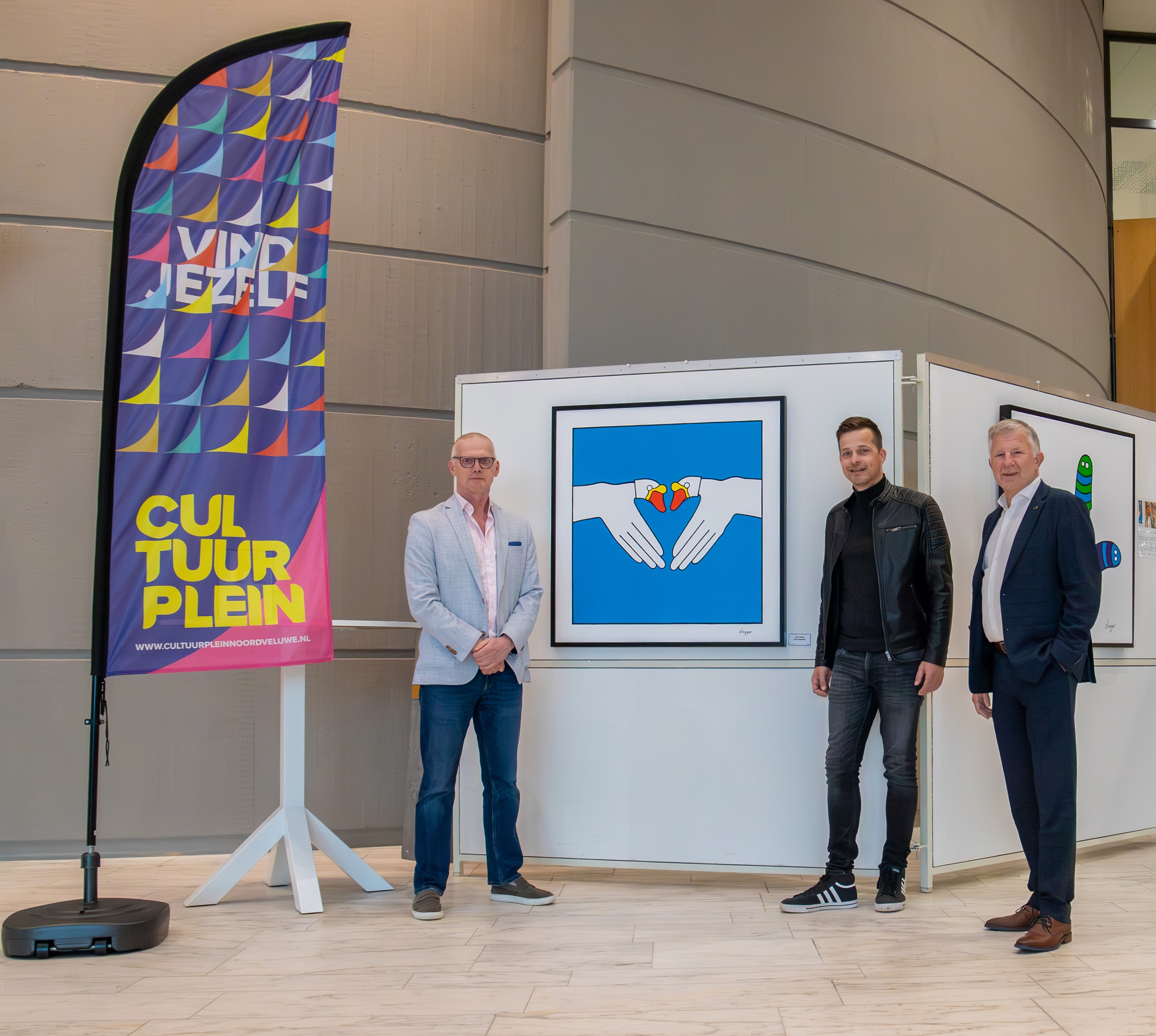 Foto: Gemeente Epe viert Coming Out Dag met expositie van kunstenaar Danny Dogger