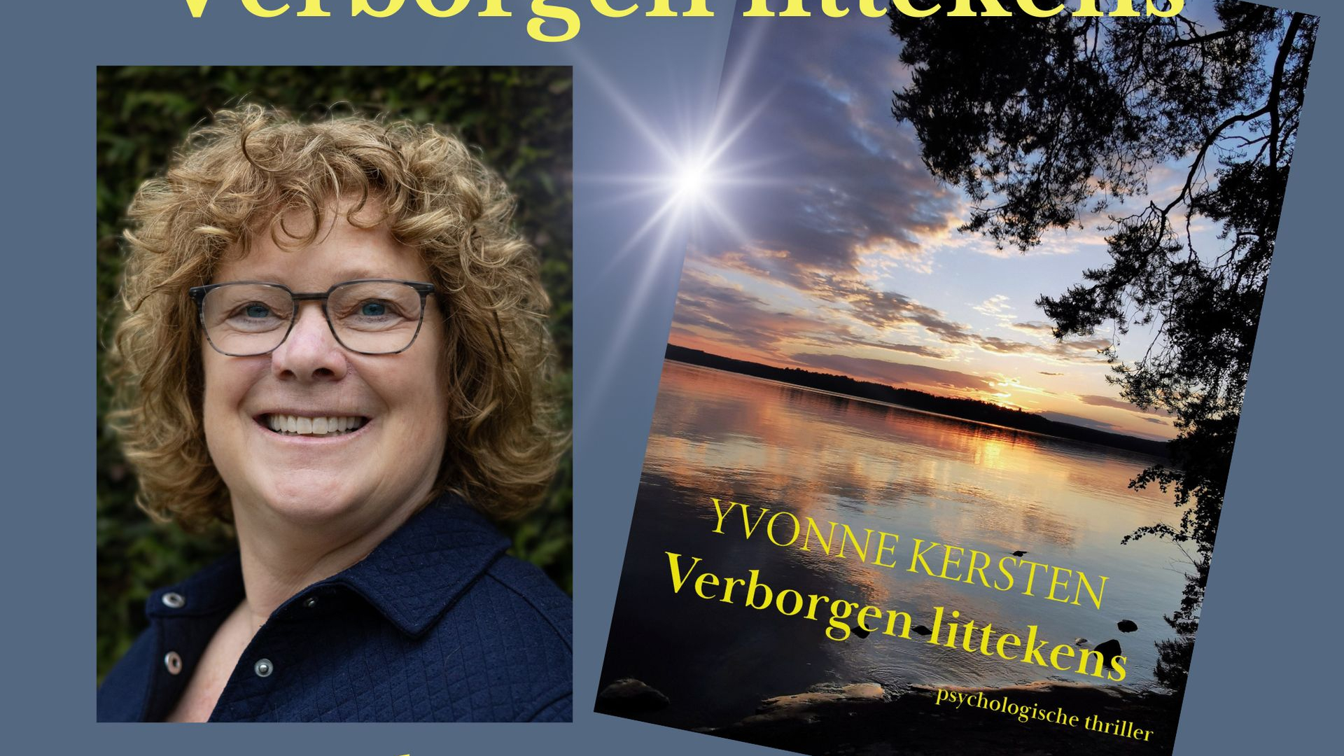 Foto: Yvonne Kersten presenteert boek bij de bieb in Epe