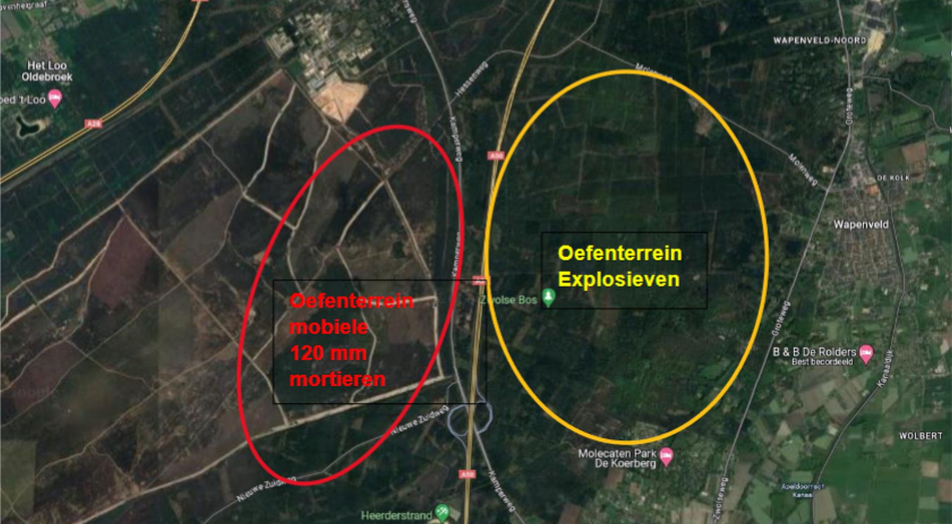 Foto: Dorpsraad en Hoornerveen bundelen krachten tegen springterrein Wapenveld