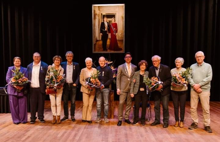 Foto: 7 Koninklijke Onderscheidingen in Heerde