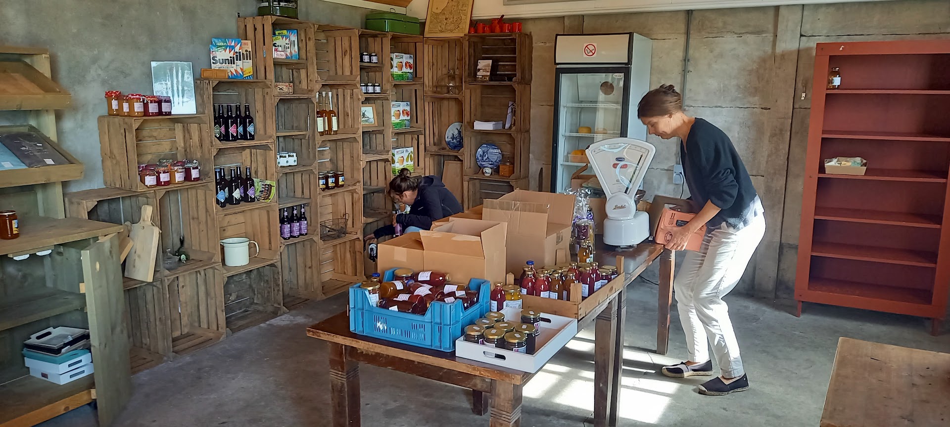 Foto: 'De smaken van hier' in streekwinkel Vrieze’s Erfgoed