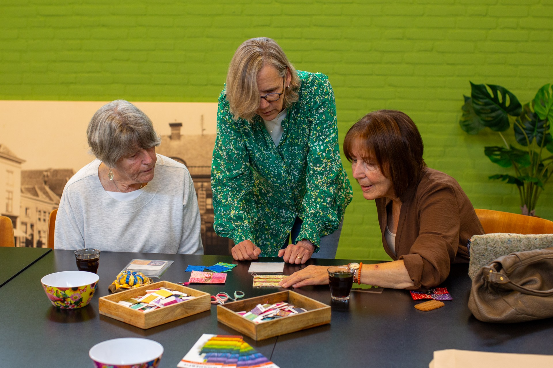 Foto: Textiellab weer van start!  