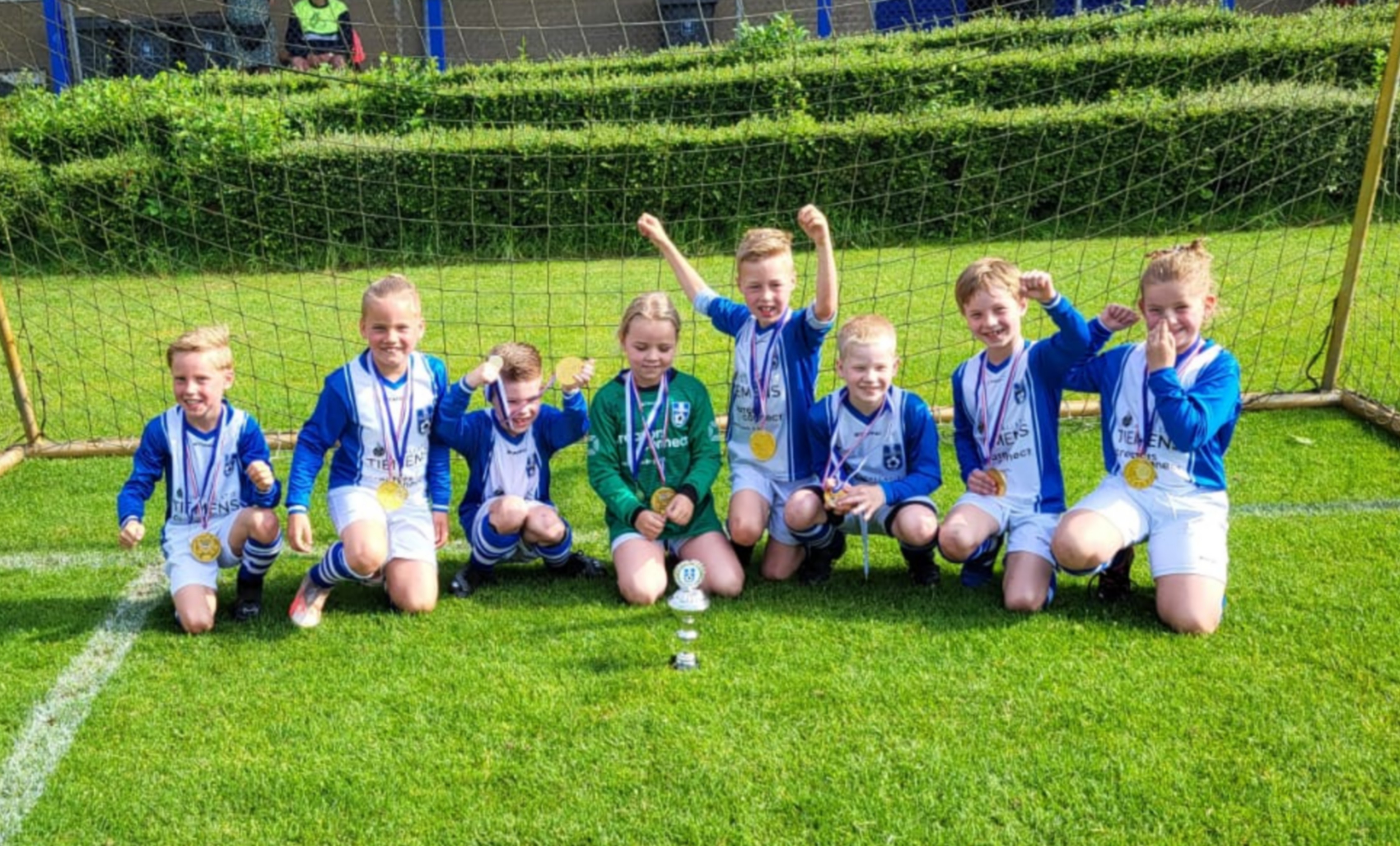 Foto: SV Vaassen J O8 1 voorjaarskampioen