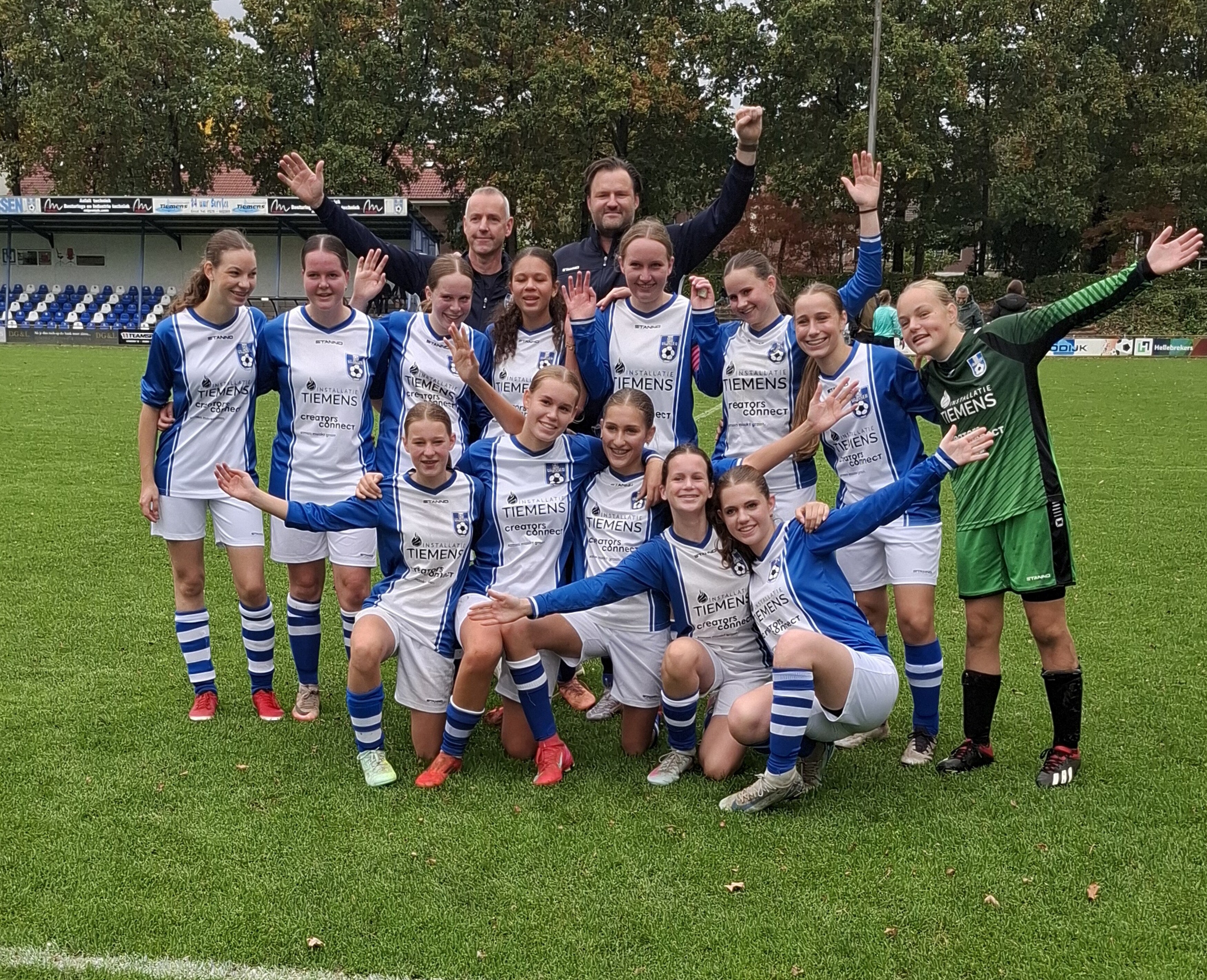 Foto: SV Vaassen MO17 1 zoekt nieuwe spelers