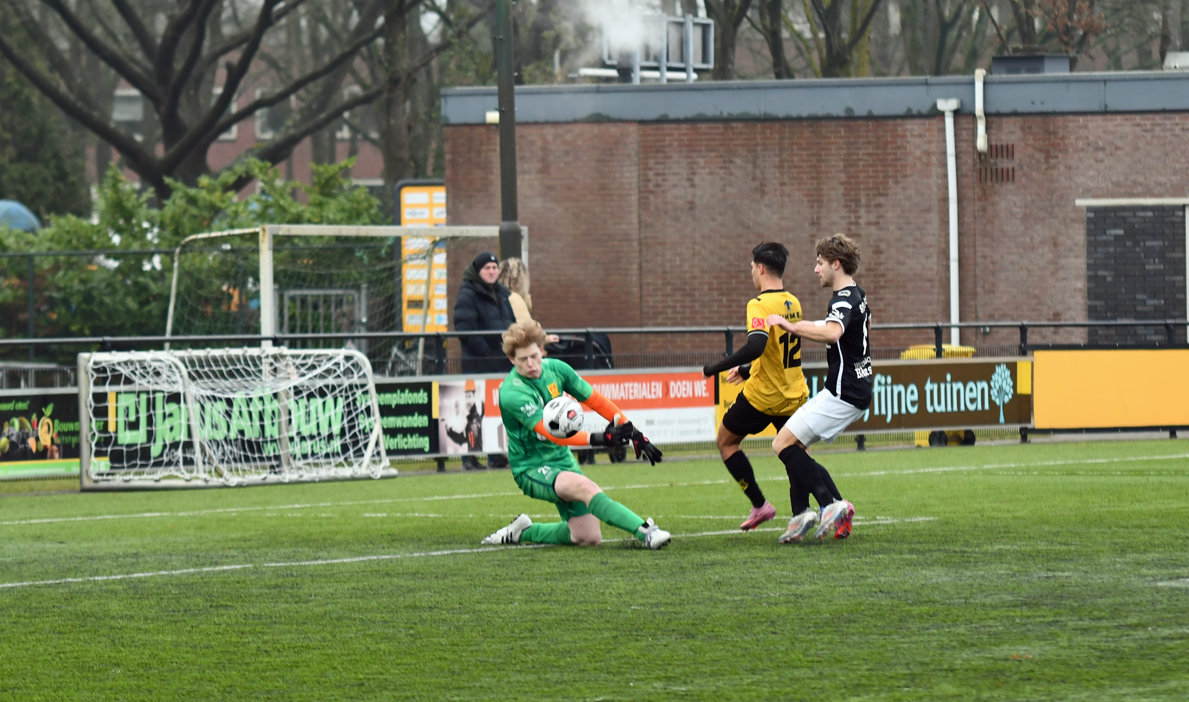 Foto: VIOS verrast csv Apeldoorn in oefenduel