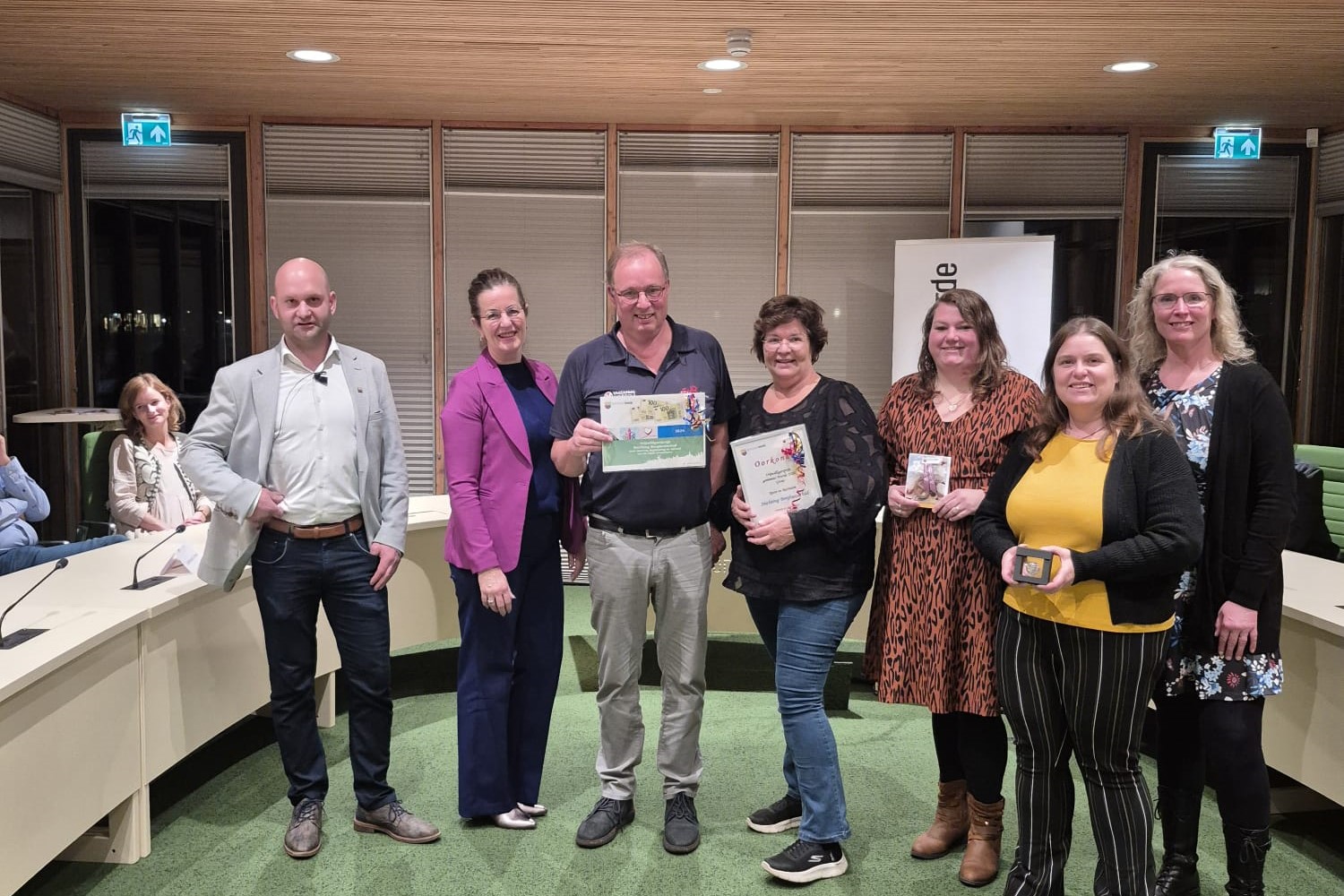 Foto: Jaarlijkse uitreiking vrijwilligersprijzen