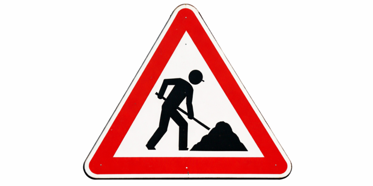 Foto: N269 tussen Reeneik en Lange Voren in Reusel afgesloten voor asfalteringswerkzaamheden