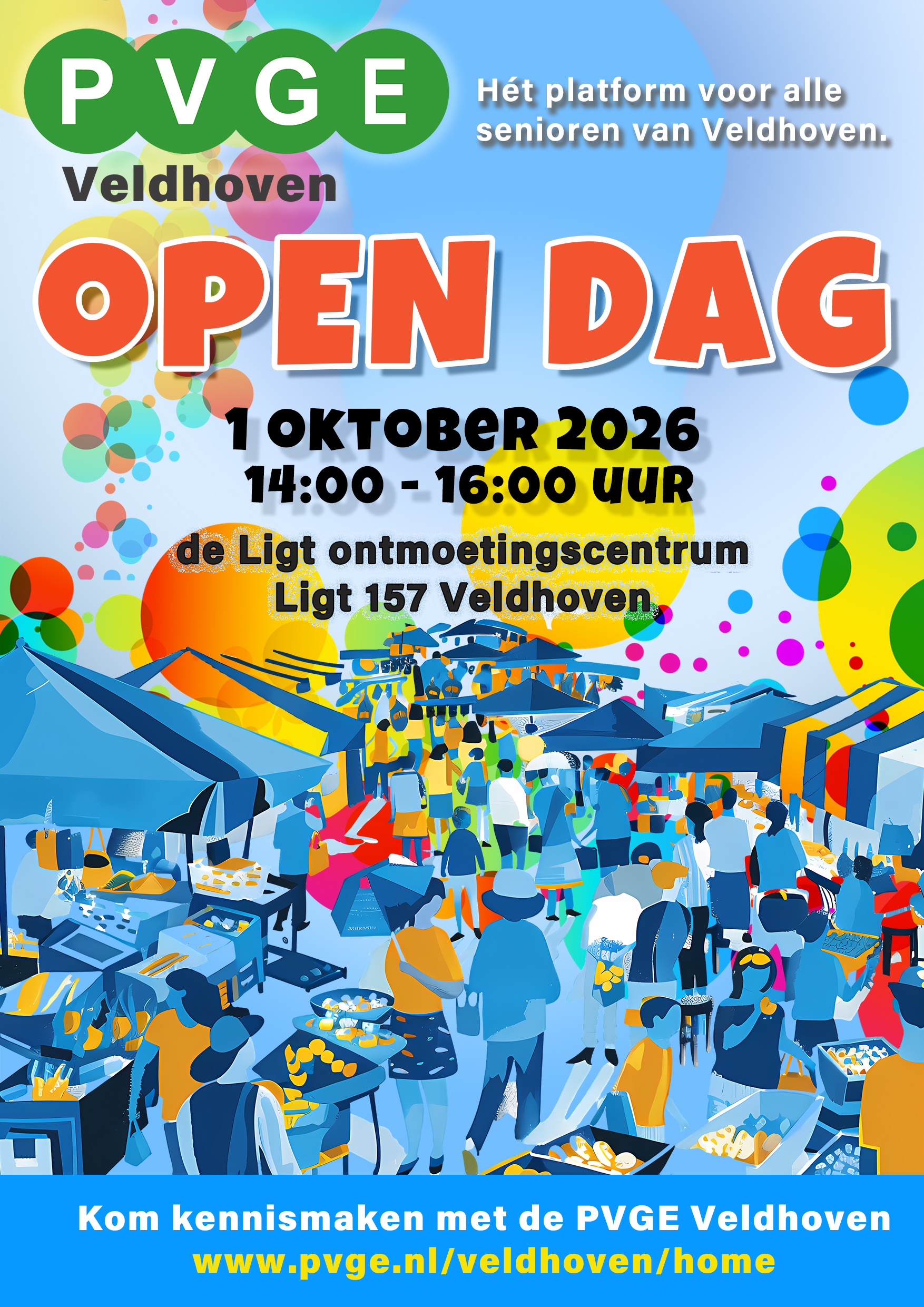 Foto: Senioren kunnen kennismaken met PVGE Veldhoven tijdens open dag