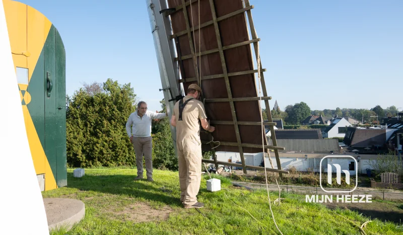 Foto: Volop bezoek bij molen Sint Victor op de Peellandse Molendag