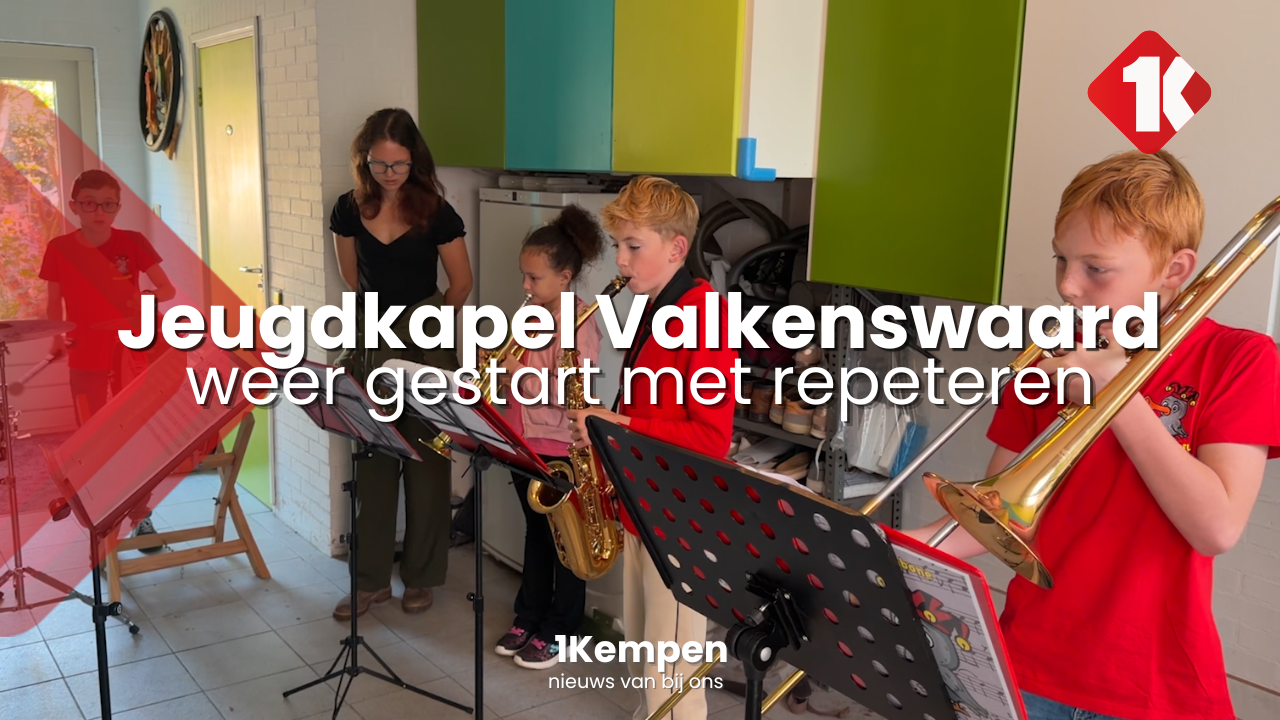 Jeugdkapel Valkenswaard weer gestart met repeteren