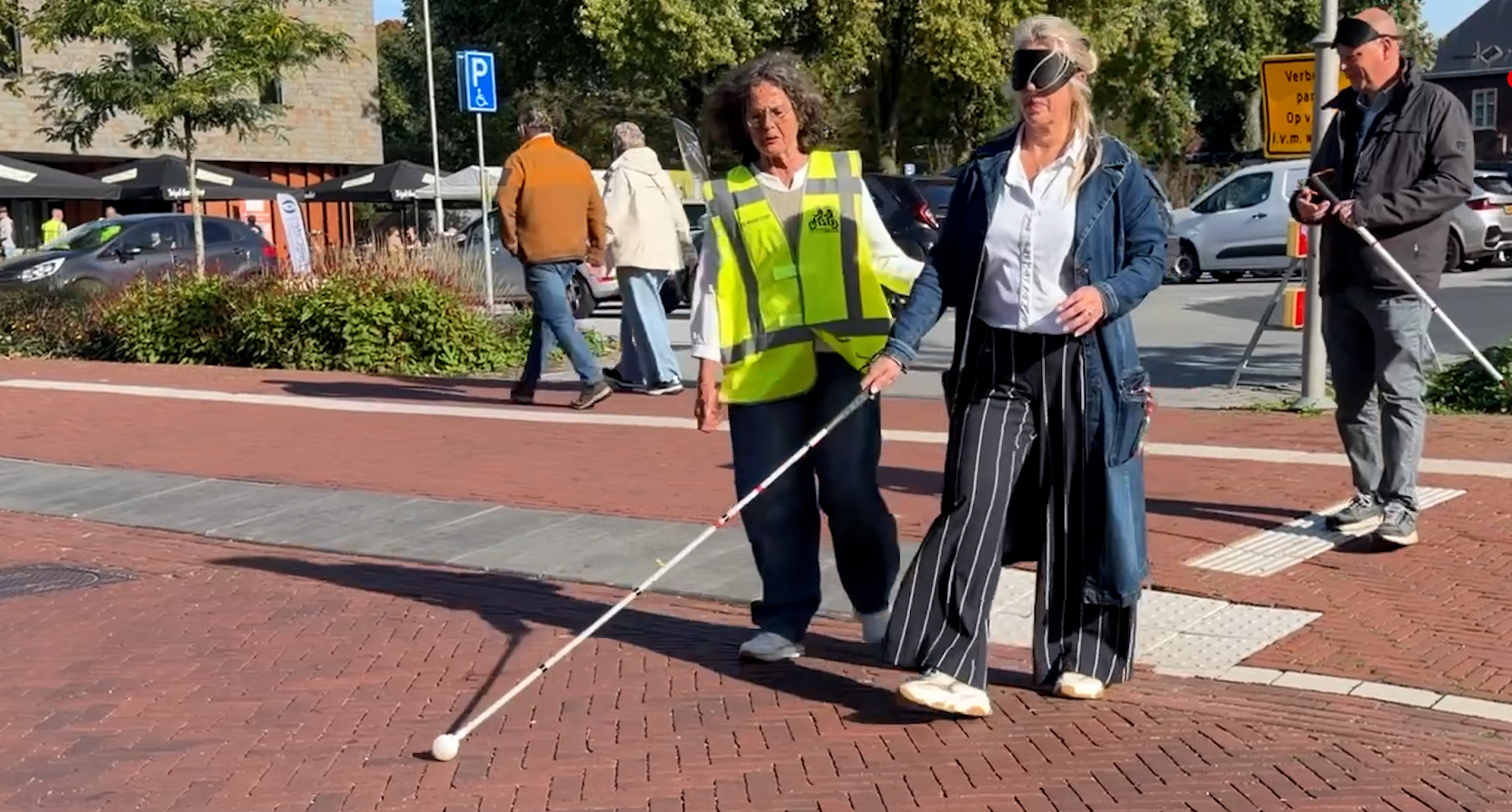 Foto: Dag van de Witte Stok: extra aandacht voor blinden en slechtzienden in Reusel-De Mierden