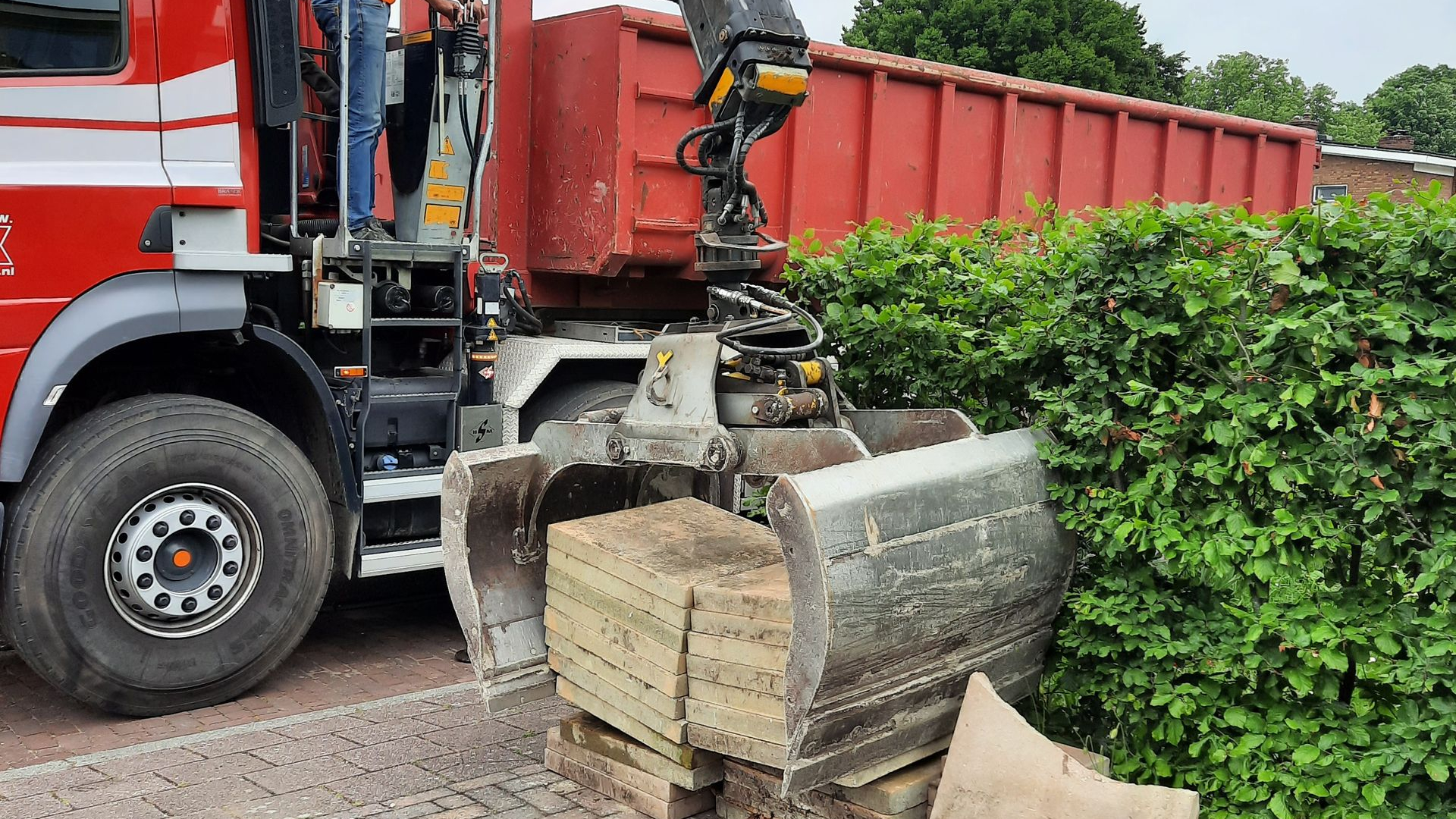 Foto: De Tegeltaxi is weer actief