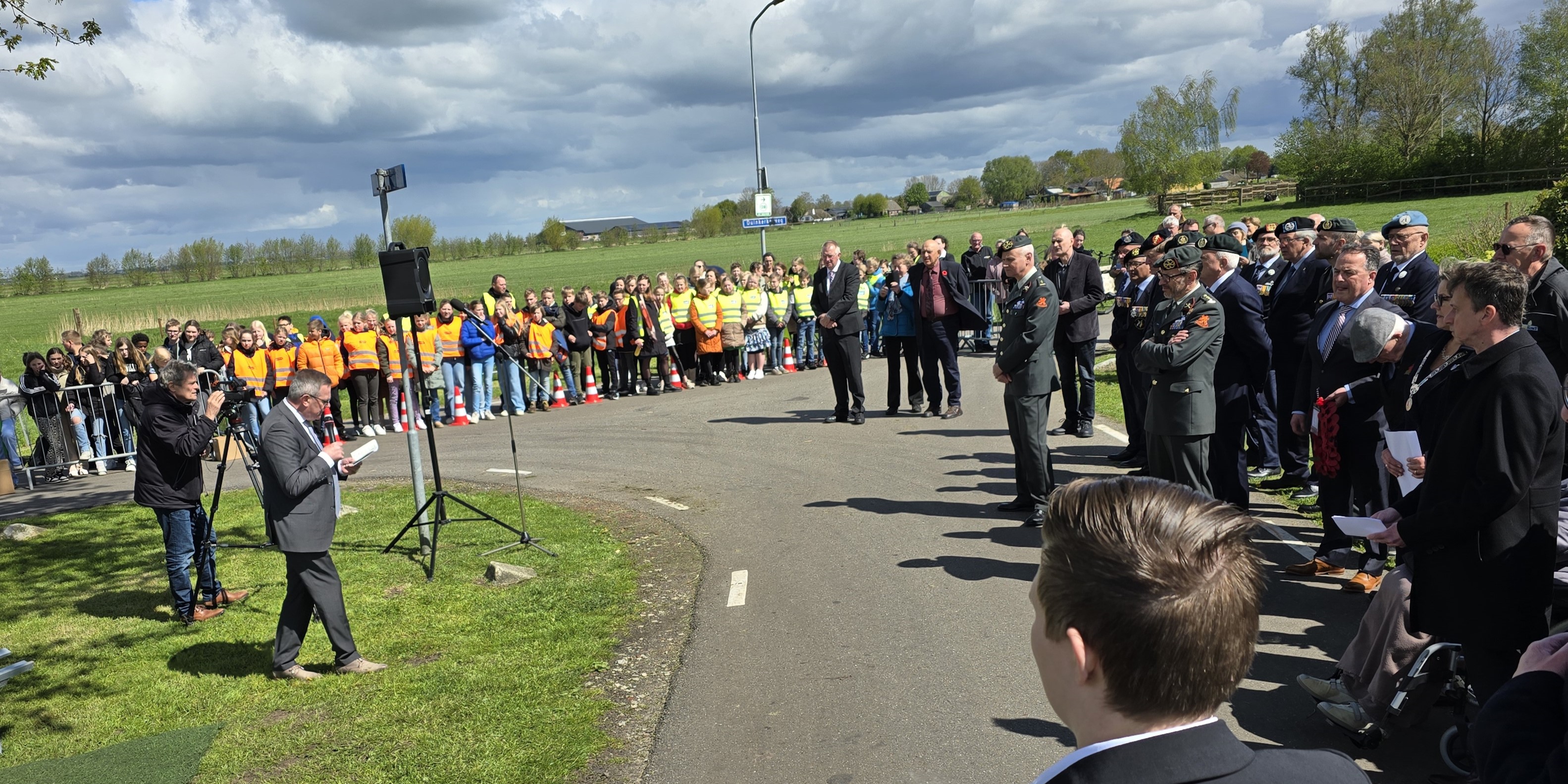 Foto: VIDEO: Helden in de lucht, eerbetoon aan vliegtuigcrashes in gemeente Oldebroek