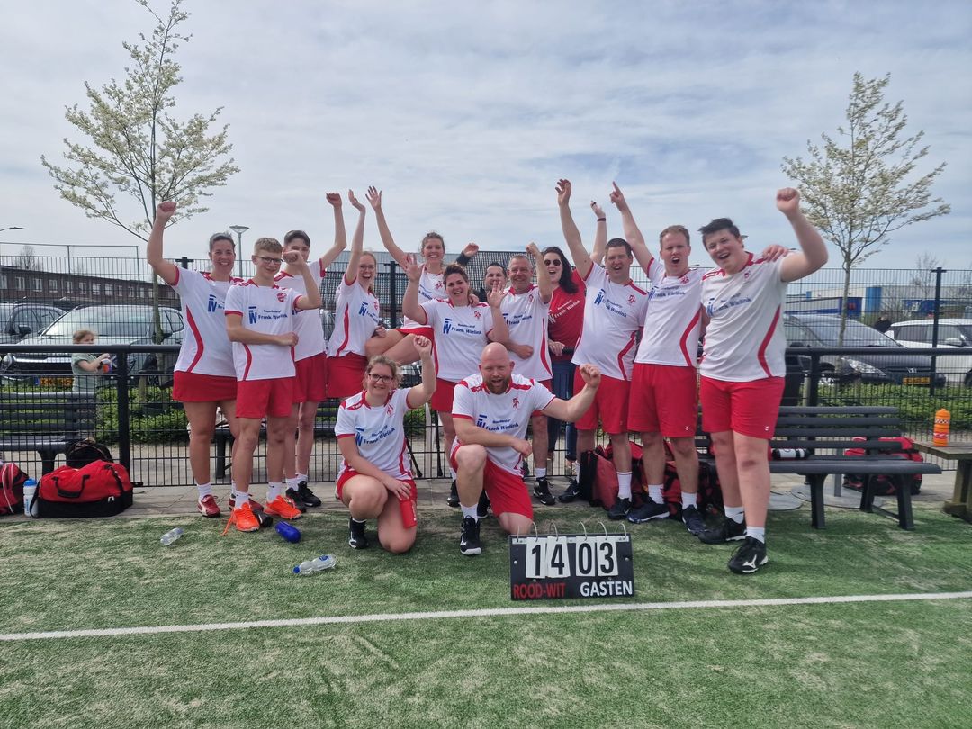 Foto: Wil jij korfballen in één van de leukste teams van Rood-Wit?