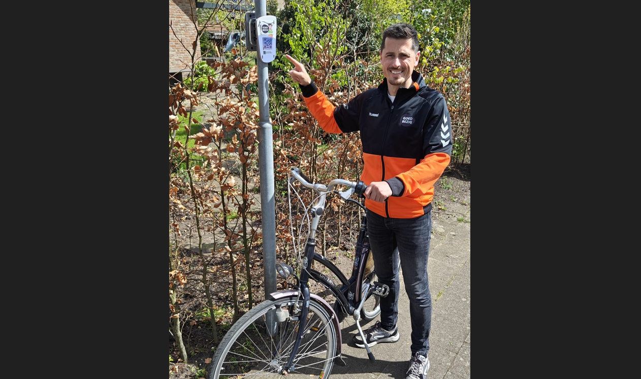 Foto: Fietsavontuur begint: Goed Bezig caching in Wezep en Hattemerbroek