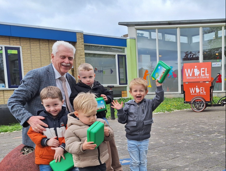 Foto: Groenteboxjes programma feestelijk afgesloten