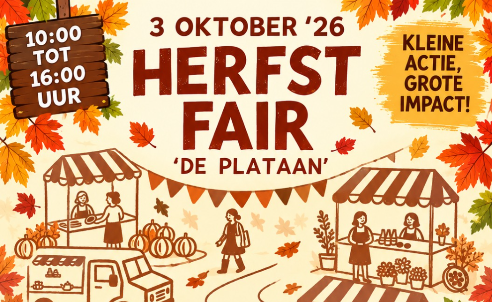 Herfstfair in Wezep zamelt geld in voor Woonzorg De Plataan