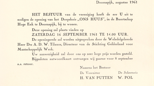 Foto: Ons Huus viert 65-jarig jubileum met feestelijk Burendagontbijt