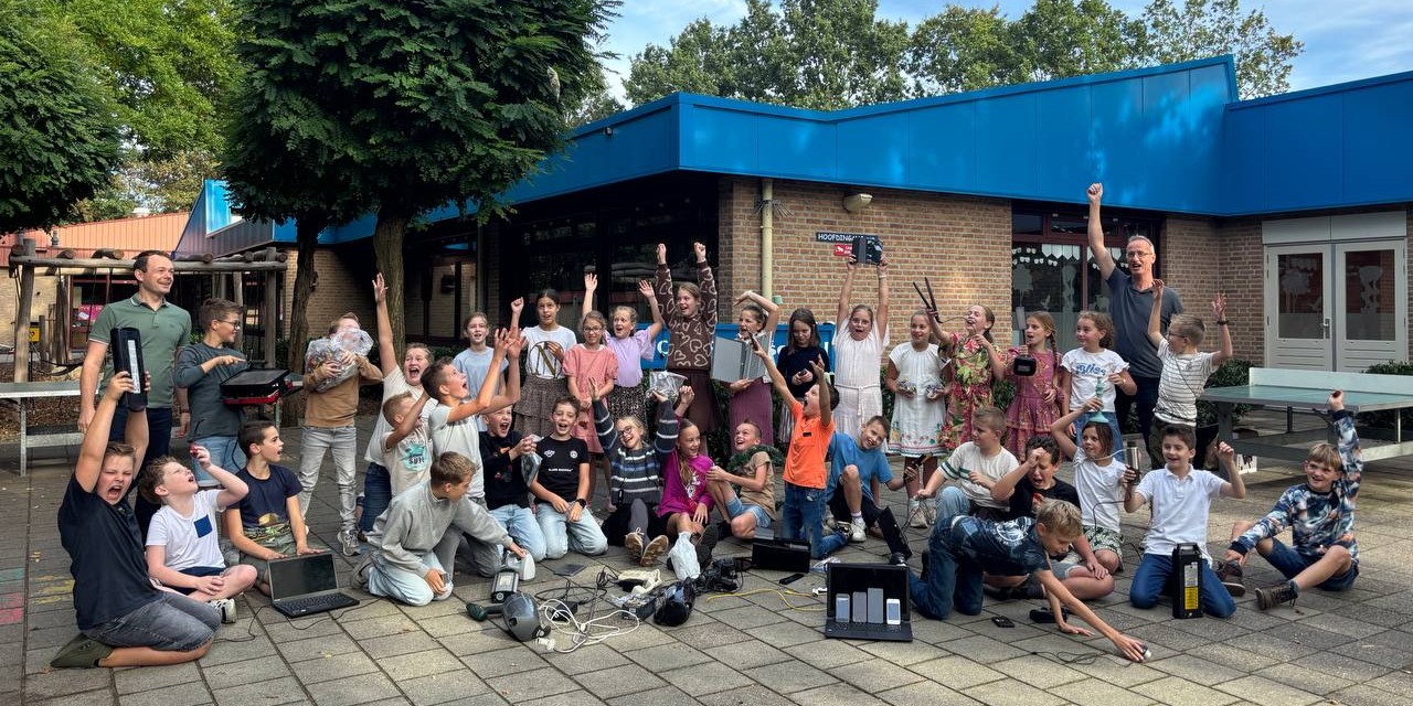 Oude apparaten, nieuwe kansen: Ds. C. de Ridderschool strijdt in E-waste Race