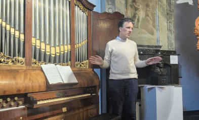 Oude muziekspecialist Wout van der Linden concerteert op 10 oktober in Orgelmuseum