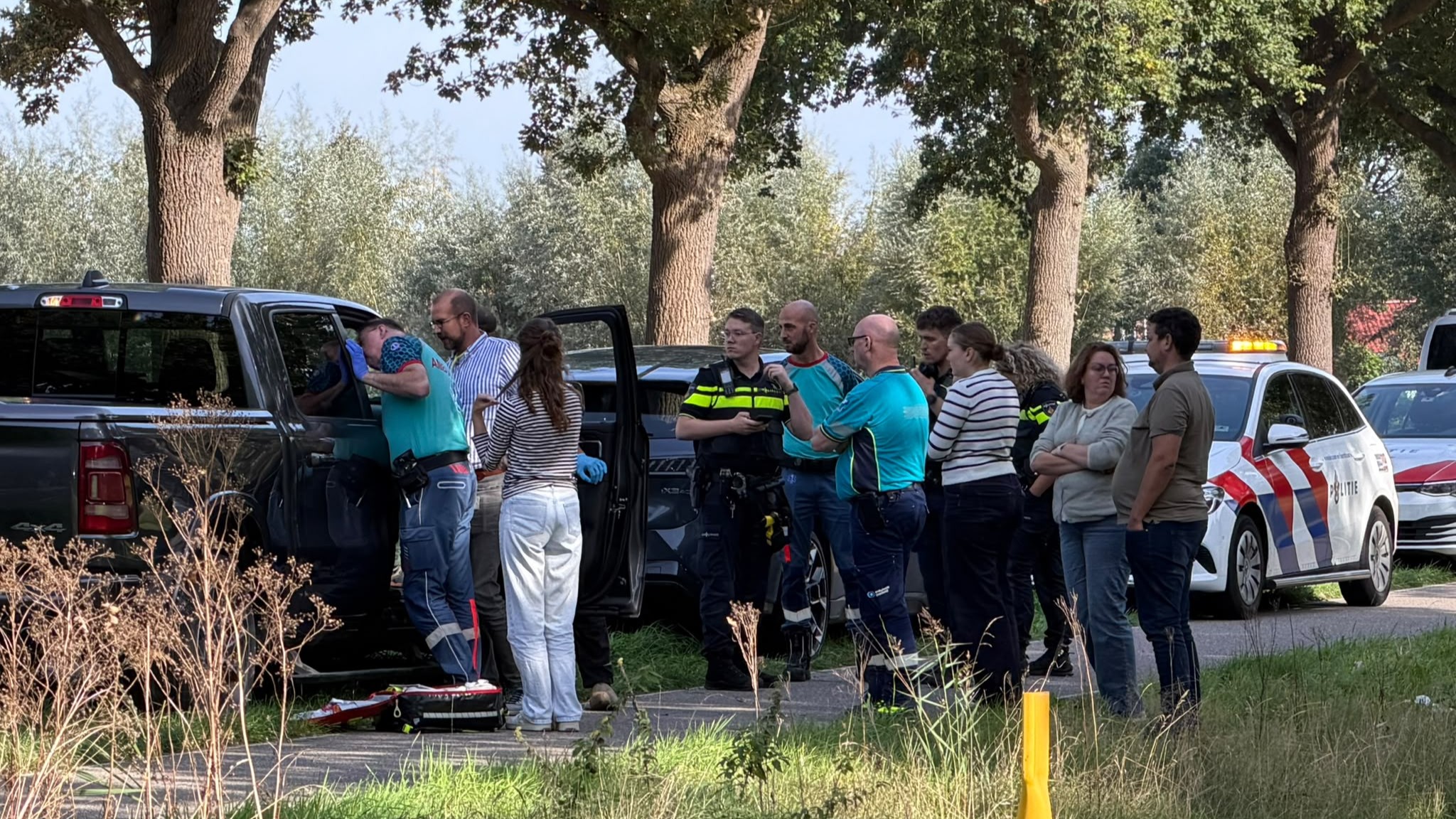 Kop-staartbotsing op Zuiderzeestraatweg