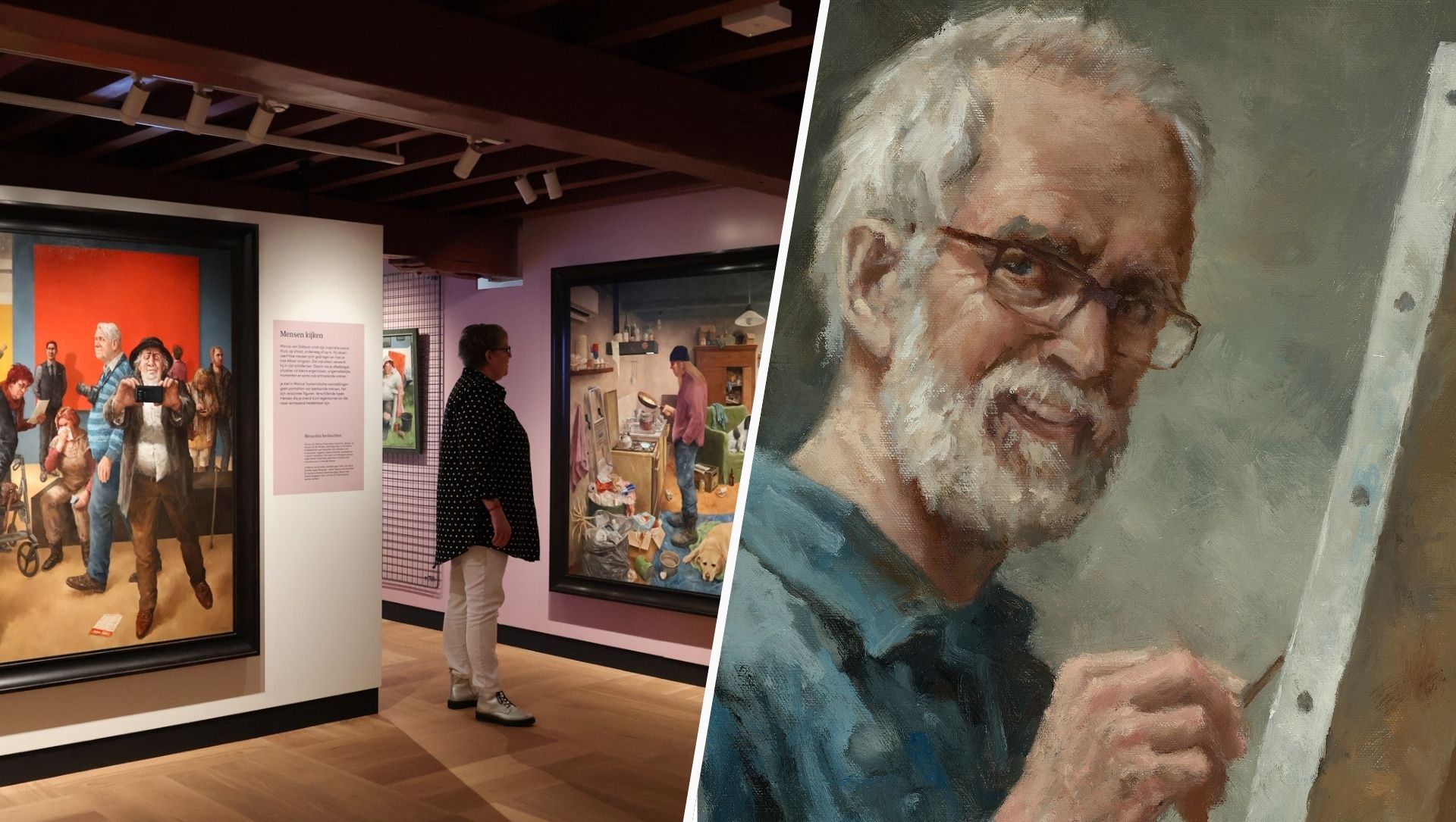 Foto: Fans staan vroeg klaar voor nieuw Marius van Dokkum Museum: ‘Dit komt veel meer binnen’