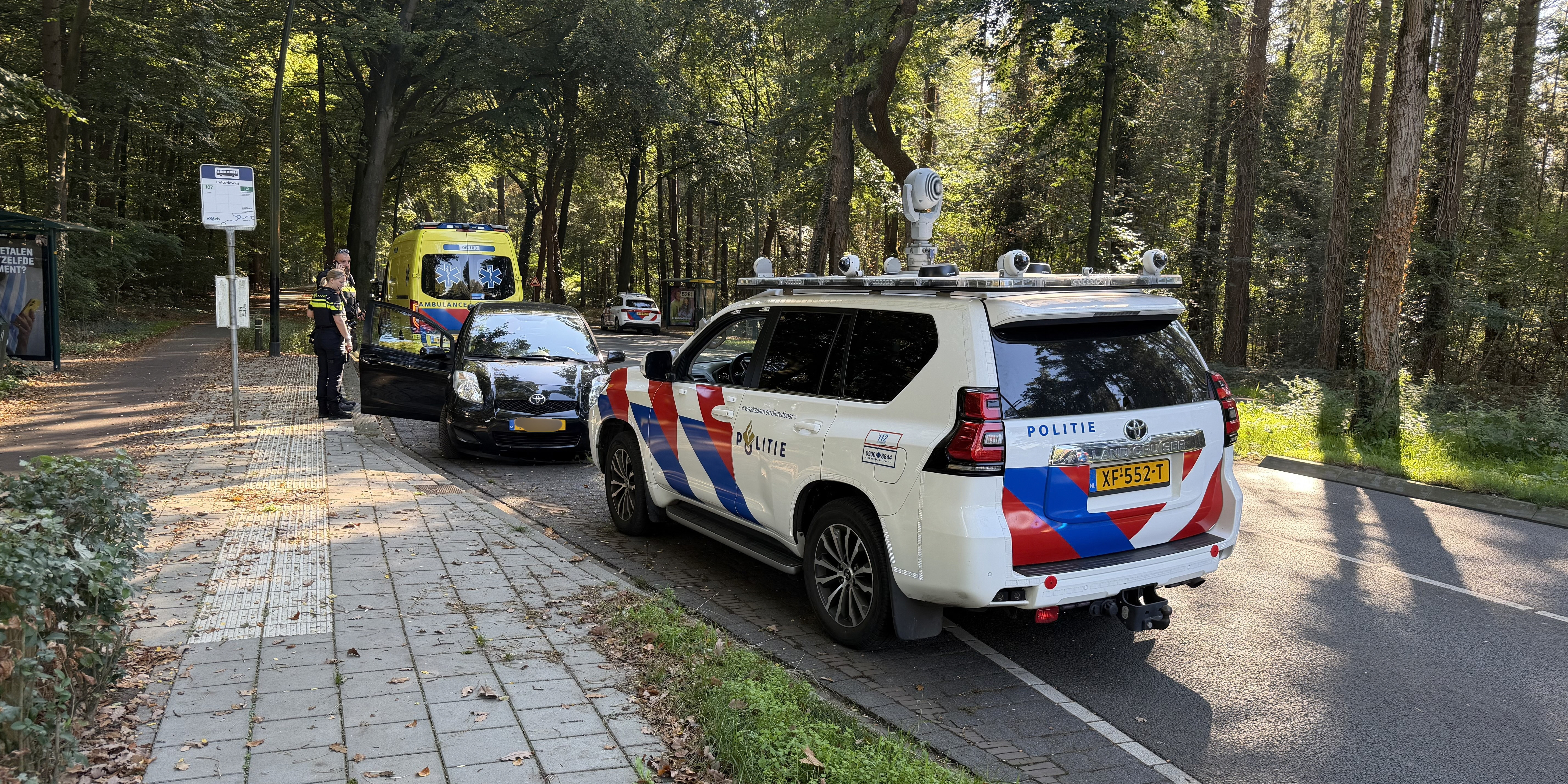 Foto: Gewonde bij ongeval op Garderenseweg mogelijk vermiste Puttenaar