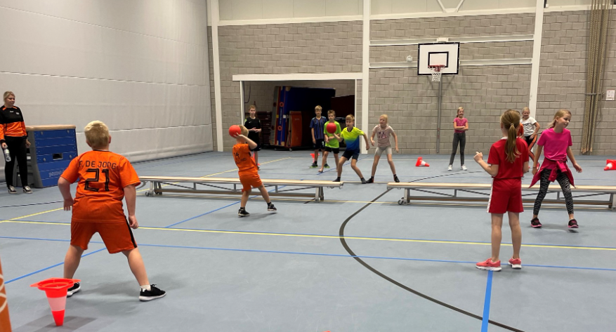 Bunkertrefbal voor groep 5 t/m 8