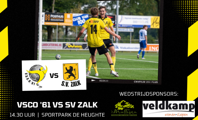VSCO’61 speelt thuis tegen SV Zalk