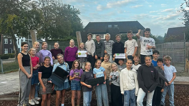 Foto: De Wegwijzer strijdt voor de eerste plek bij de E-waste Race!