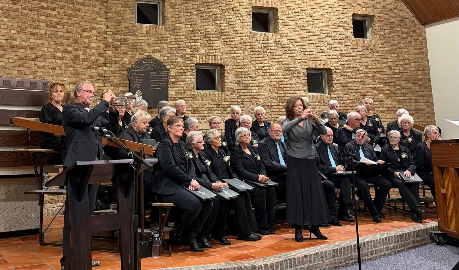 Foto: Interkerkelijk Gemengd Koor ’t Harde e.o. vierde 50-jarig jubileum