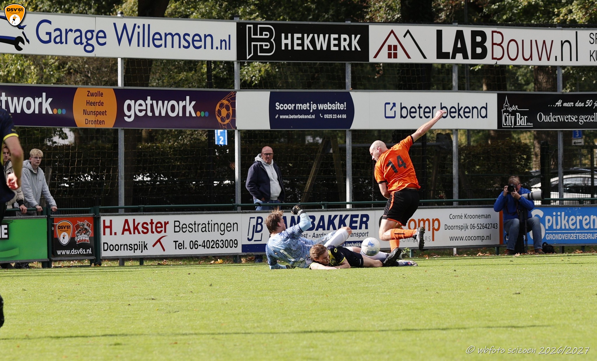 Foto: DSV met eigen wapens verslagen: 1 – 4 nederlaag tegen Hatto Heim