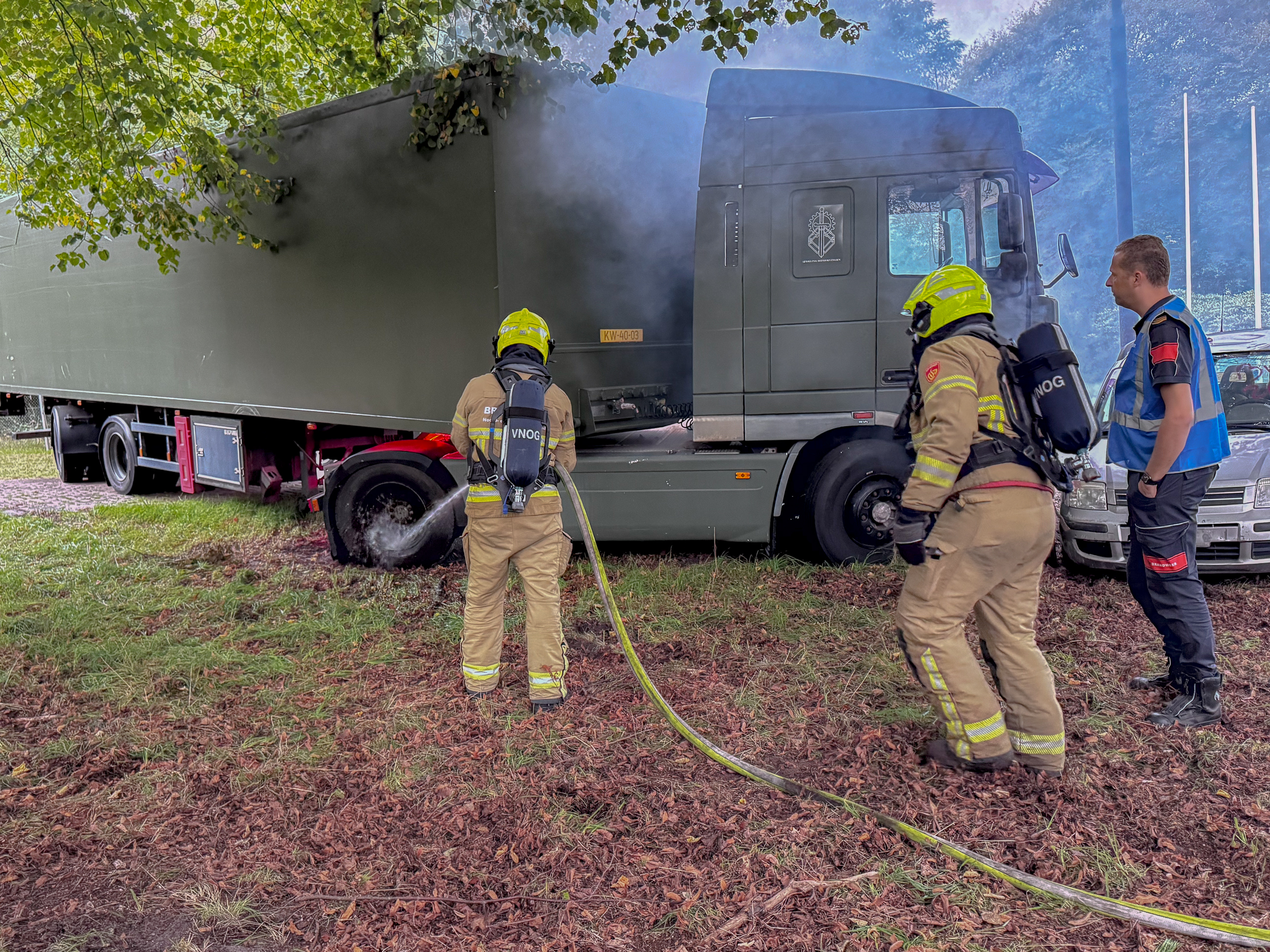 Brandweer Wezep neemt deel aan vijftiende Brandweer Oefencarrousel