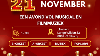 Foto: Een avond vol filmmuziek en musicalhits!