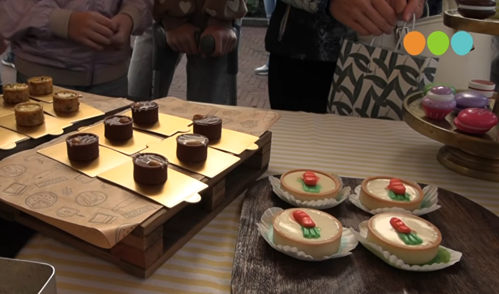 Bakkers van Heel Holland Bakt schitteren op Chocoladefestival Hattem