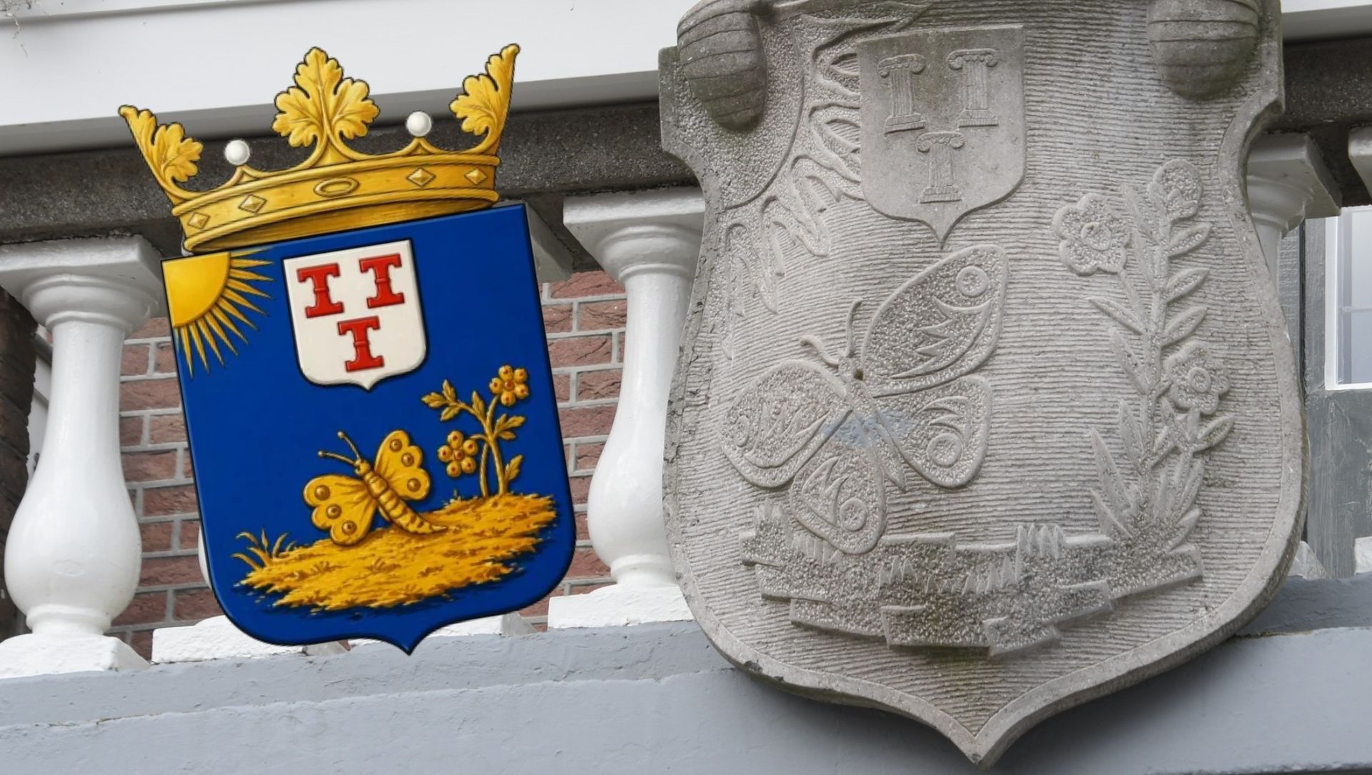 Foto: Barneveld wil kroon op 165 jaar oud gemeentewapen, maar heeft koninklijke goedkeuring nodig