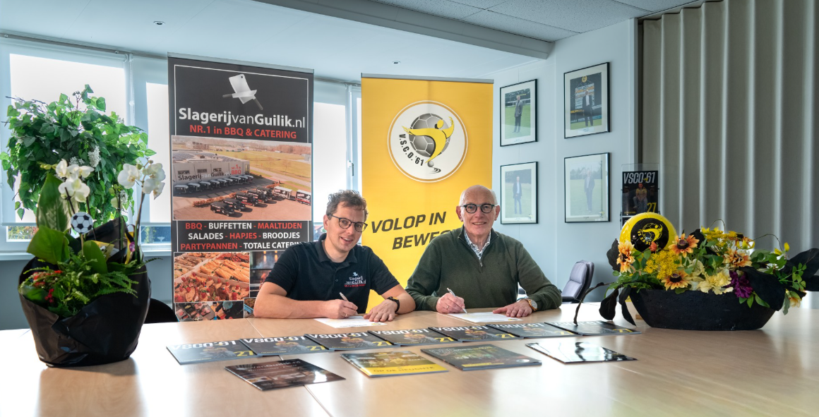 Foto: VSCO’61 verlengt sponsorovereenkomst met drie jaar
