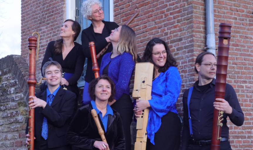 Blokfluitensemble FEW viert 50-jarig jubileum met concert in Wezep
