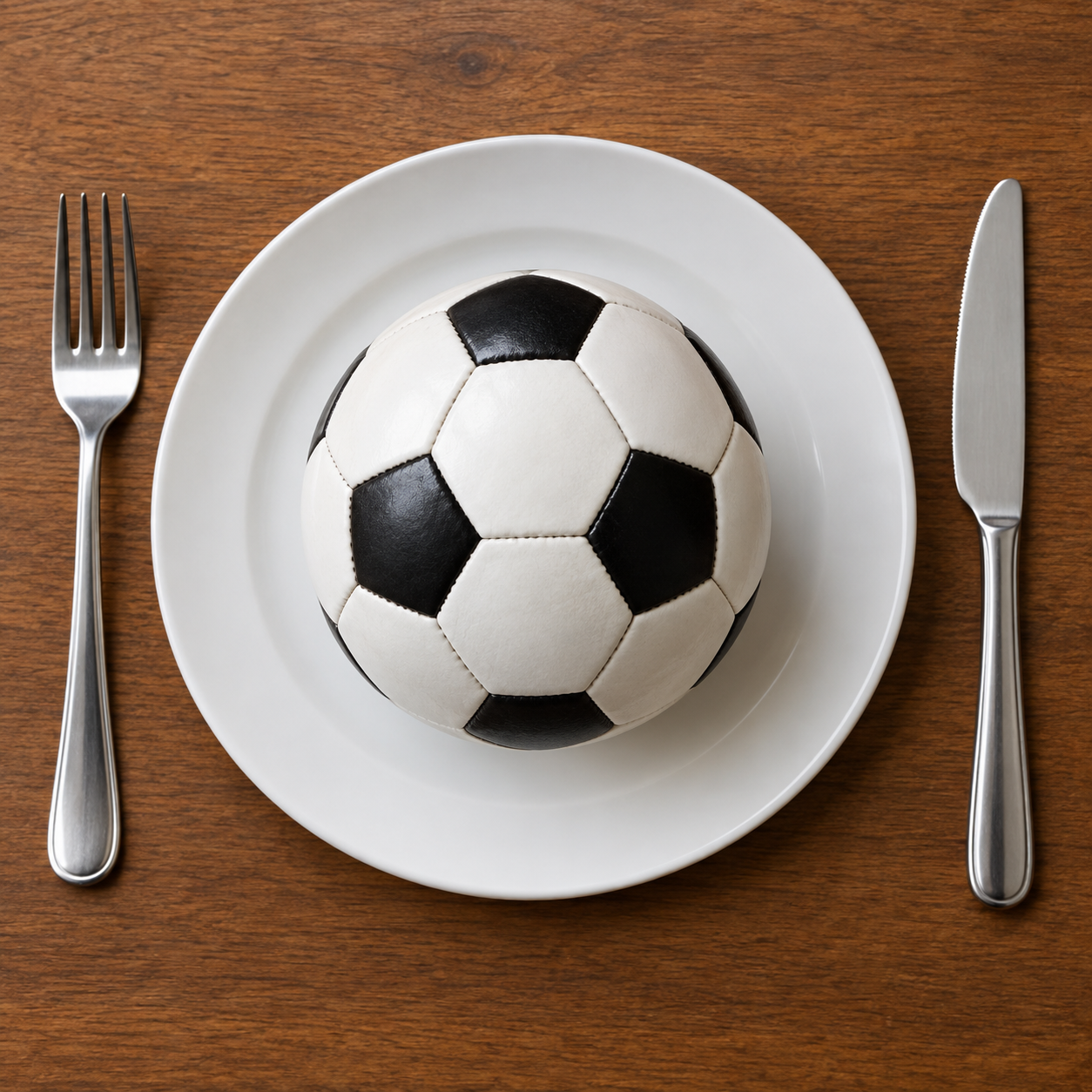 Foto: ‘Voetbalmenu’: ‘Wageningen nog in opbouwfase’