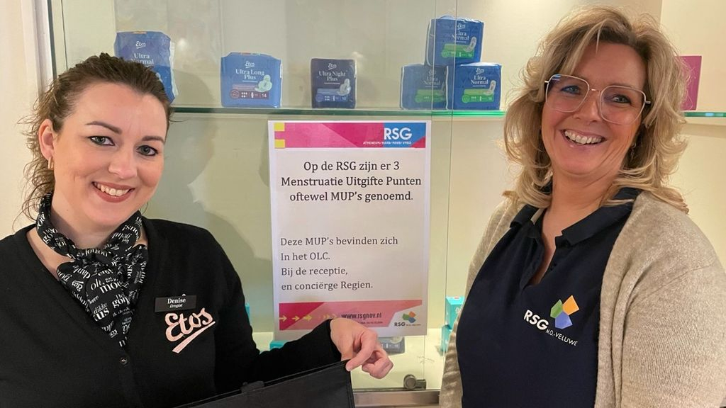 Foto: Lokale samenwerking in strijd tegen menstruatie armoede