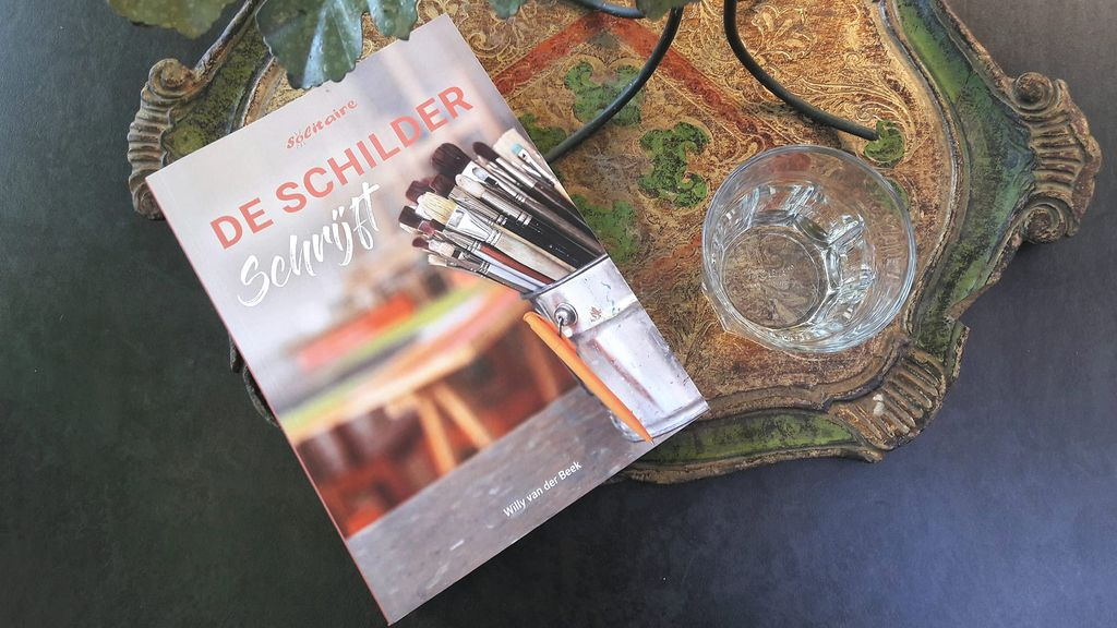 Foto: 'De schilder schrijft'