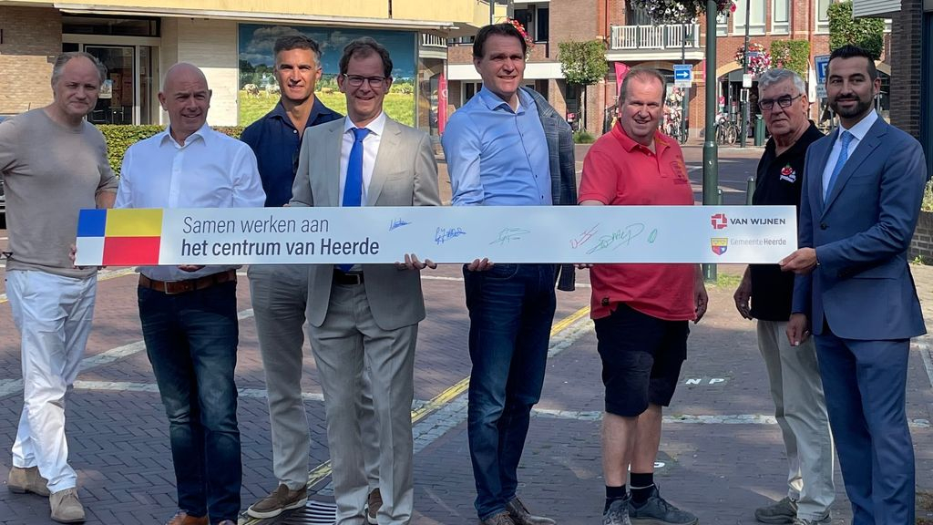 Foto: Overeenstemming over herinrichting centrum Heerde