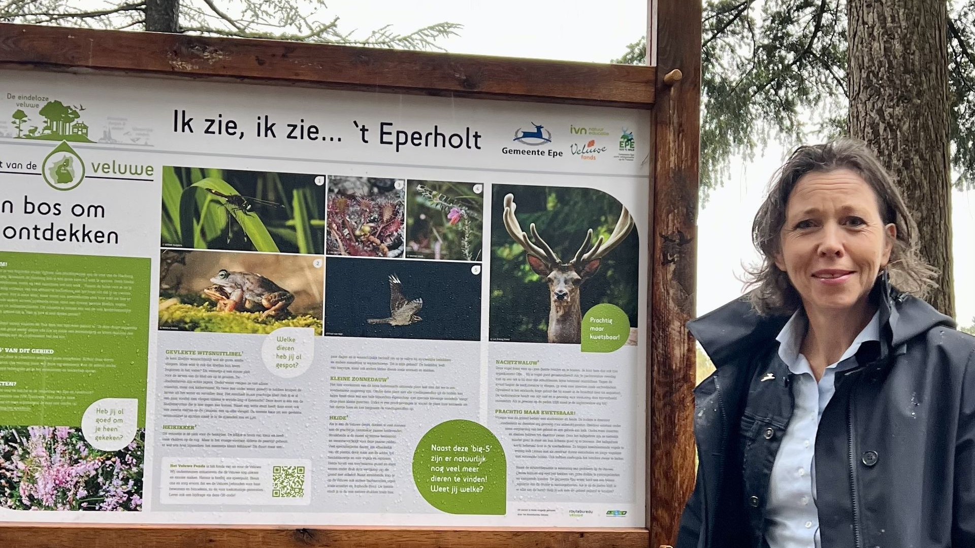 Foto: Nieuw informatiepaneel in ’t Eperholt