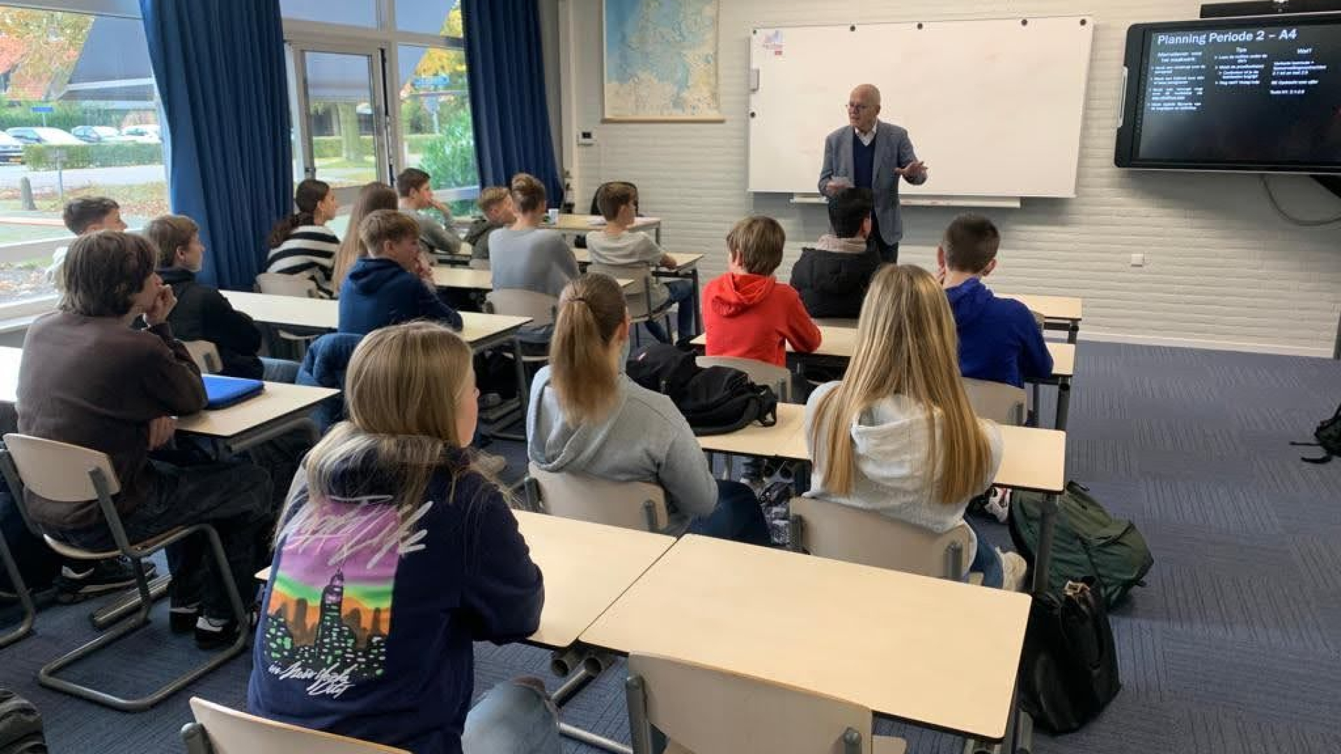 Foto: Leerlingen De Noordgouw maken kennis met Fairtrade