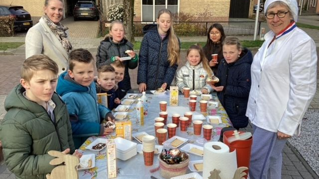 Foto: Vossenjacht voor leerlingen de Sprenge Emst