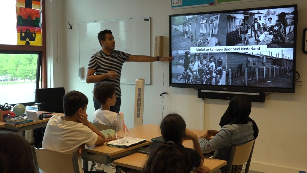 Foto: Pieter pleit voor meer aandacht voor Molukkers in geschiedenisboeken